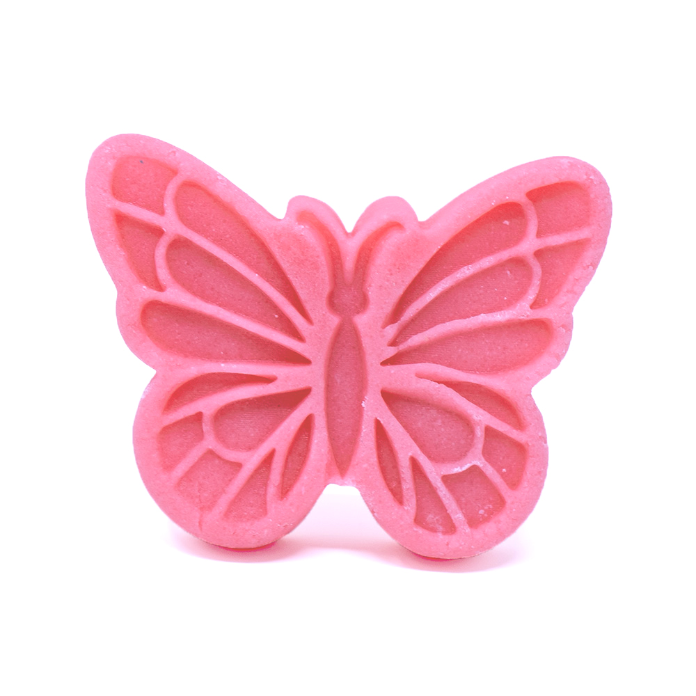 Bomboniere di Pasta di Mandorle motivo Farfalla rosa/azzurro 12 pezzi